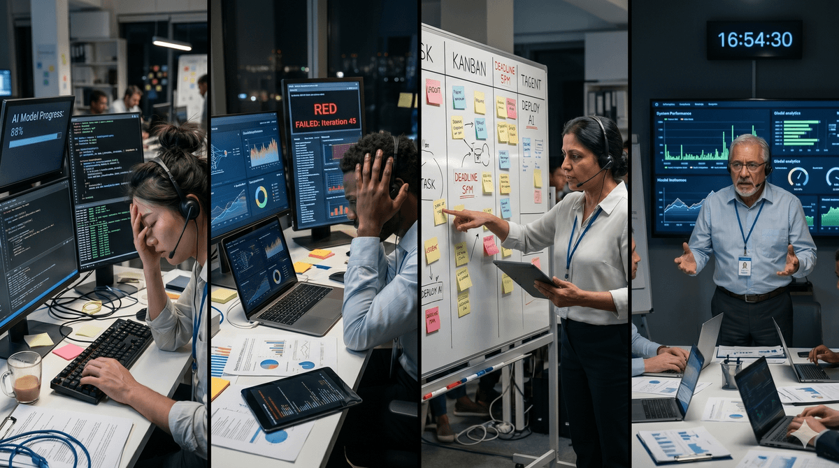 AI Collaboration Under Pressure